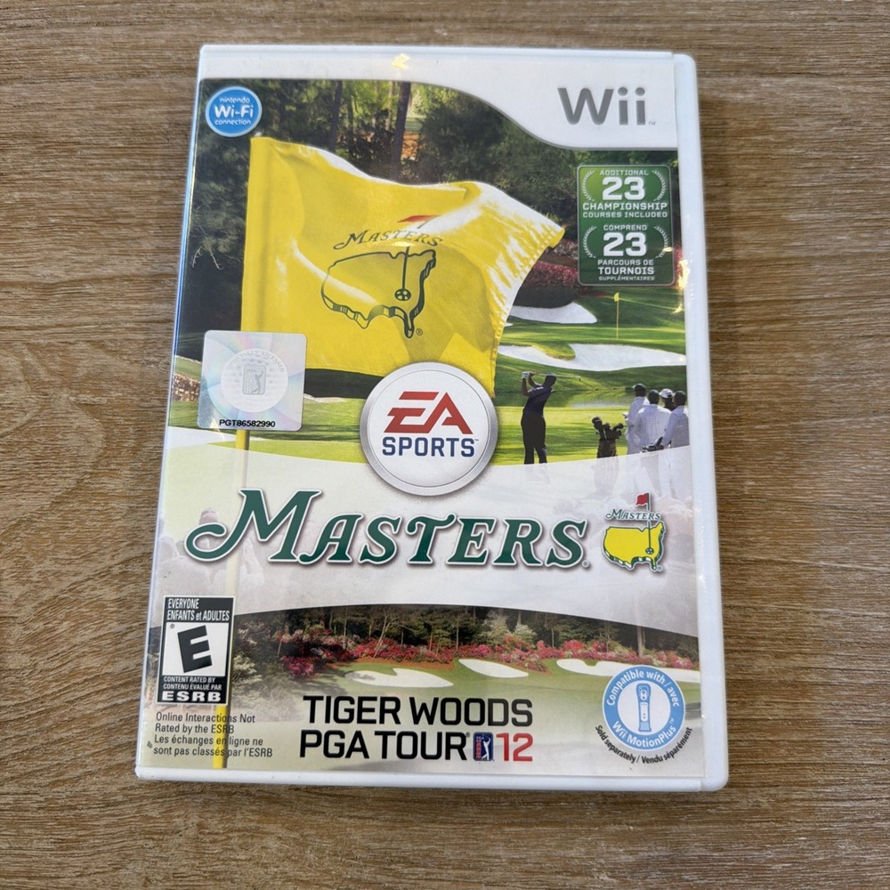Tiger Woods PGA Tour 12: The Masters (Nintendo Wii, 2011) Tested